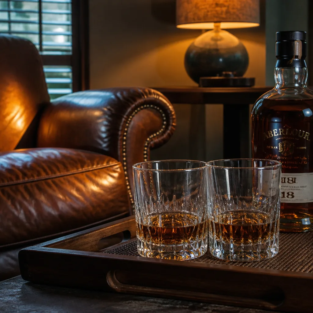 Whiskey Glasses Set — He pours a proper drink into whatever glass is closest, which is usually the wrong one. Valentine gifts for husband