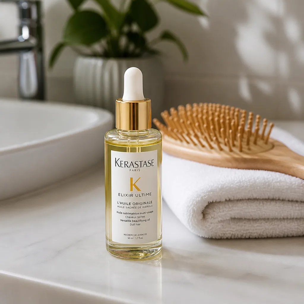Hair Oil — Frizz is one of those small daily frustrations nobody mentions out loud, and a lightweight hair oil applied to damp or dry ends smooths it without