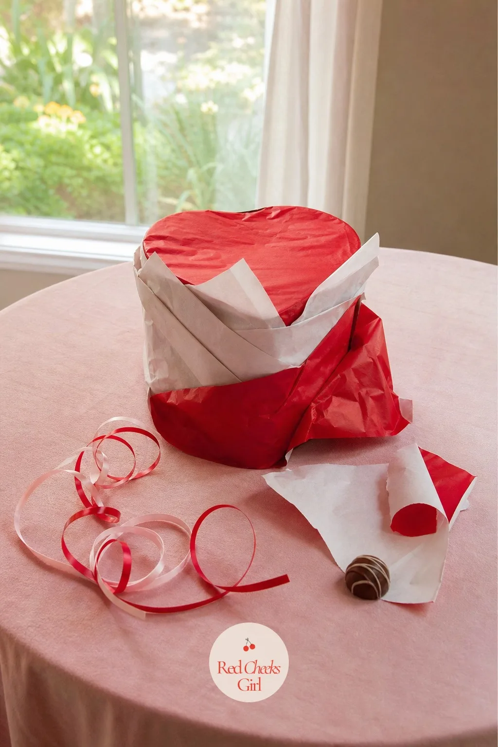 Love Goes Round — A heart shaped box wrapped in six or seven layers of paper looks almost too nice to shred, until the music stops and everyone scrambles for