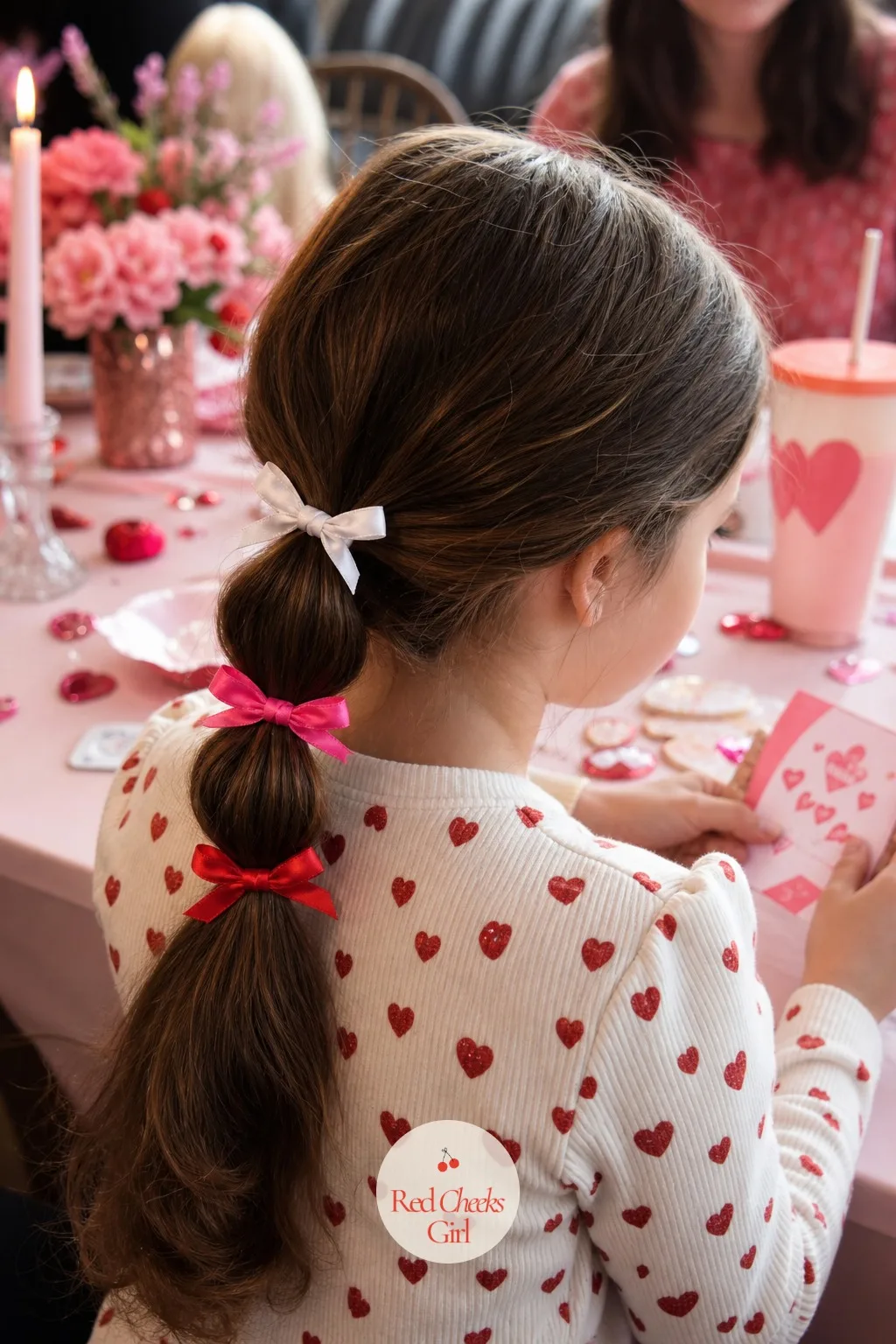 Mini Bow Hair Ties — A bare elastic hair tie is the kind of thing nobody stops to look at. Valentines diy crafts to sell