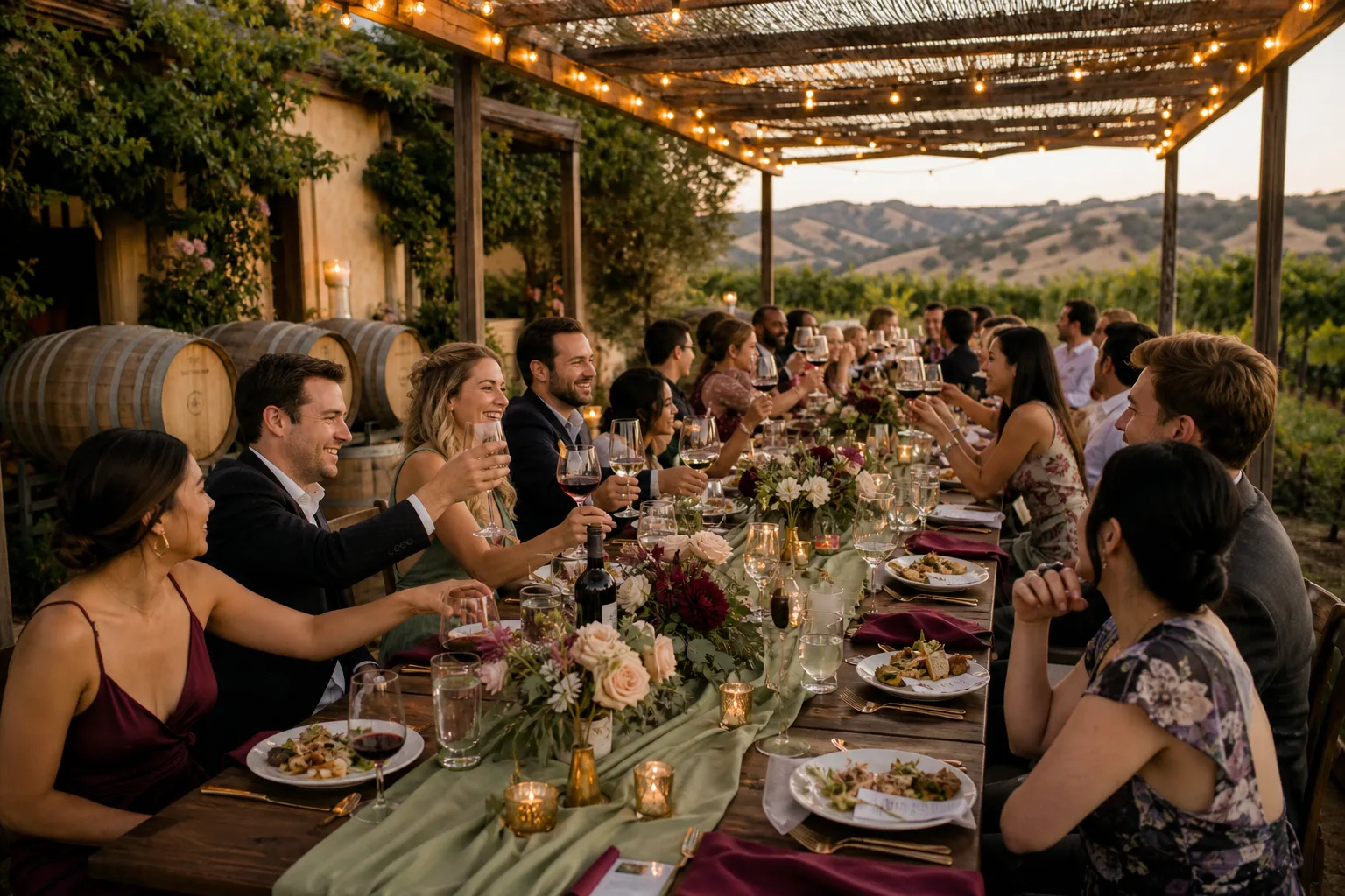 26 Vineyard Wedding Ideas for Couples Who Want a Golden Hour They Remember