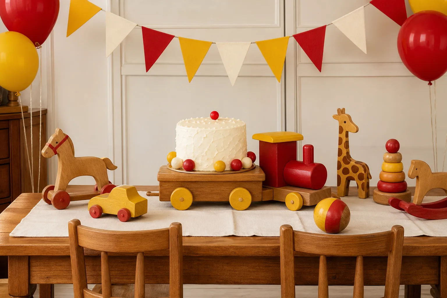 22 Vintage Toy Birthday Party Ideas for a First Birthday Full of Grandma's Favorite Playthings