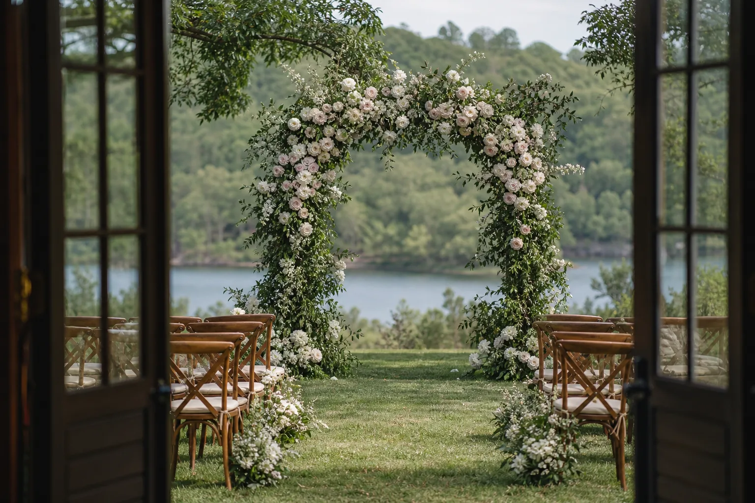 28 Wedding Arch Flowers That Frame the Ceremony