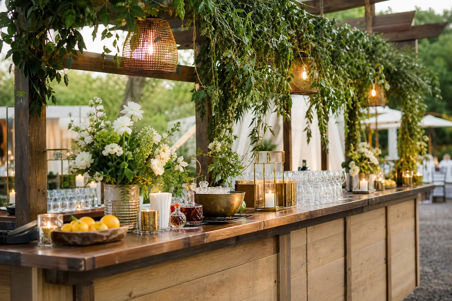 27 Wedding Bar Decor Ideas for a Signature Drink Station