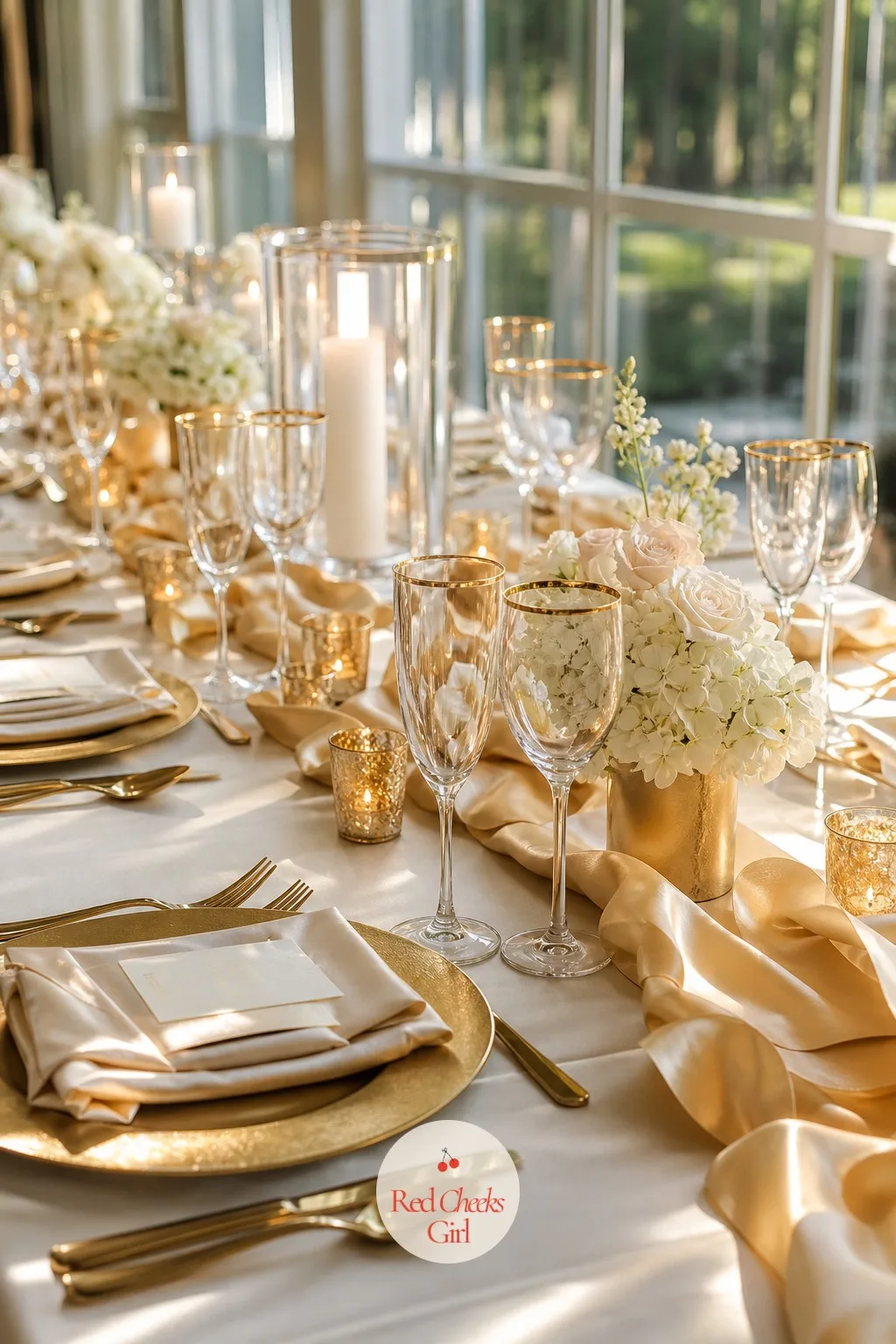Champagne and Gold — This is the theme for the couple who wants warmth without going full glam. Wedding themes