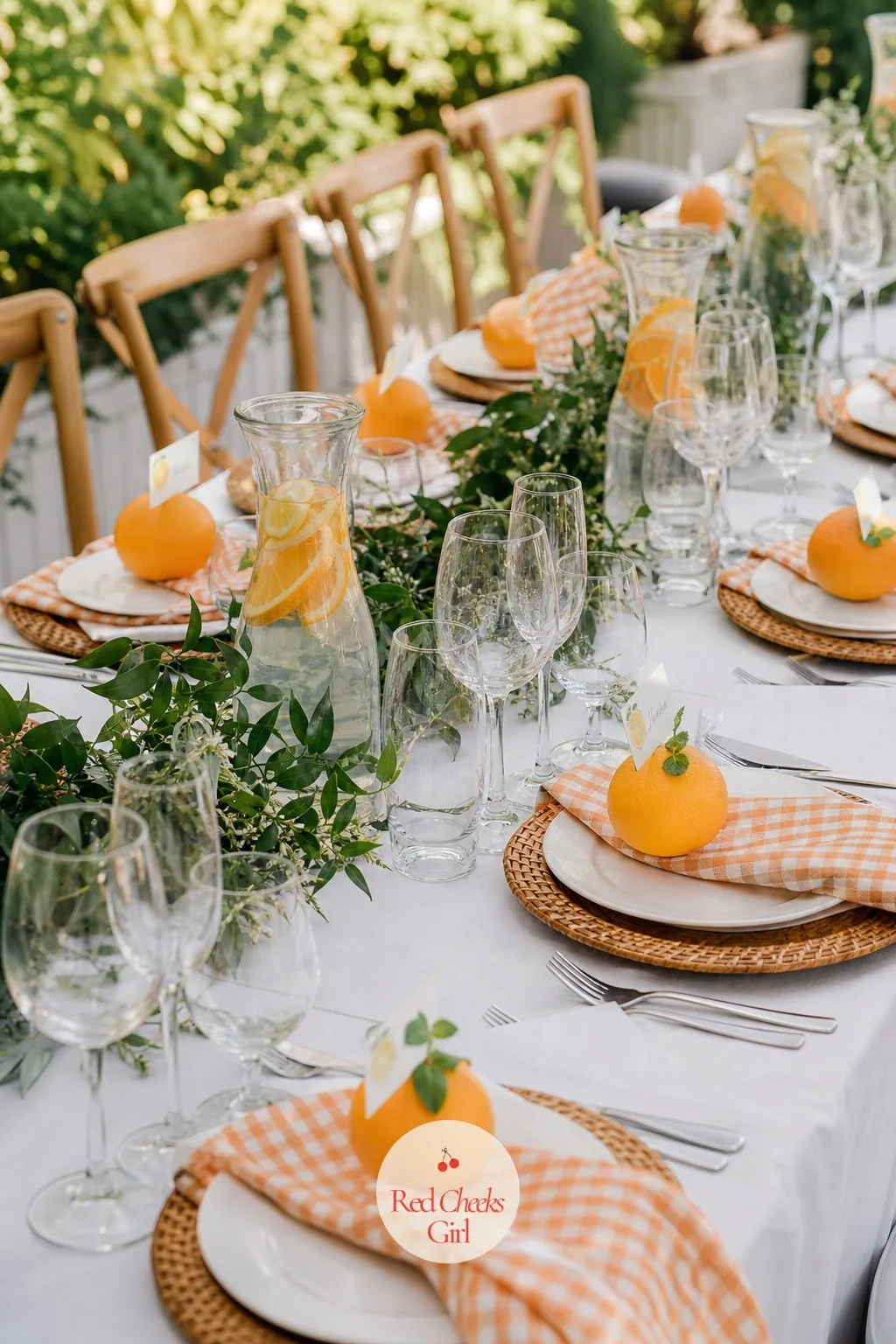 Citrus Summer — Orange, yellow and green, loud in the best way. Wedding themes