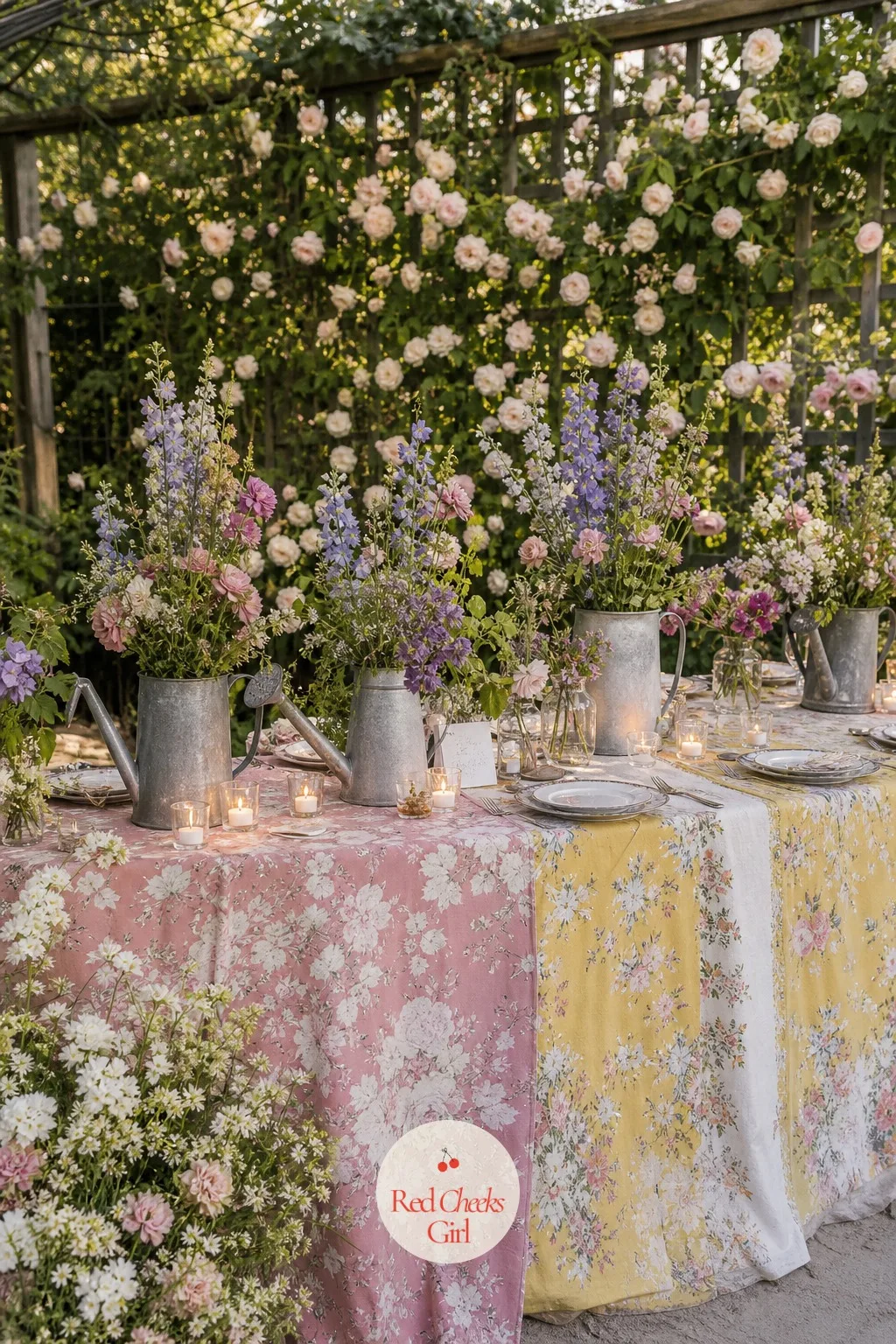 Cottage Garden — This is the theme for the couple who wants their grandmother's garden, not a florist's version of it. Wedding themes
