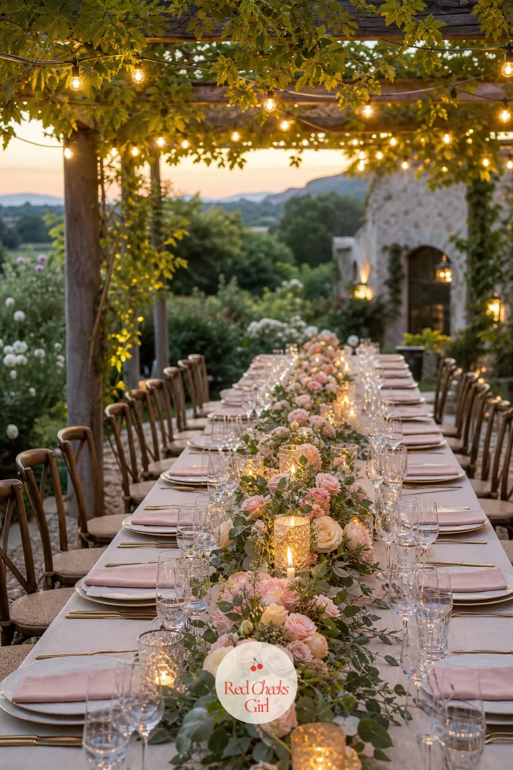 Garden Party — She will say a garden wedding looks like every other garden wedding. Wedding themes