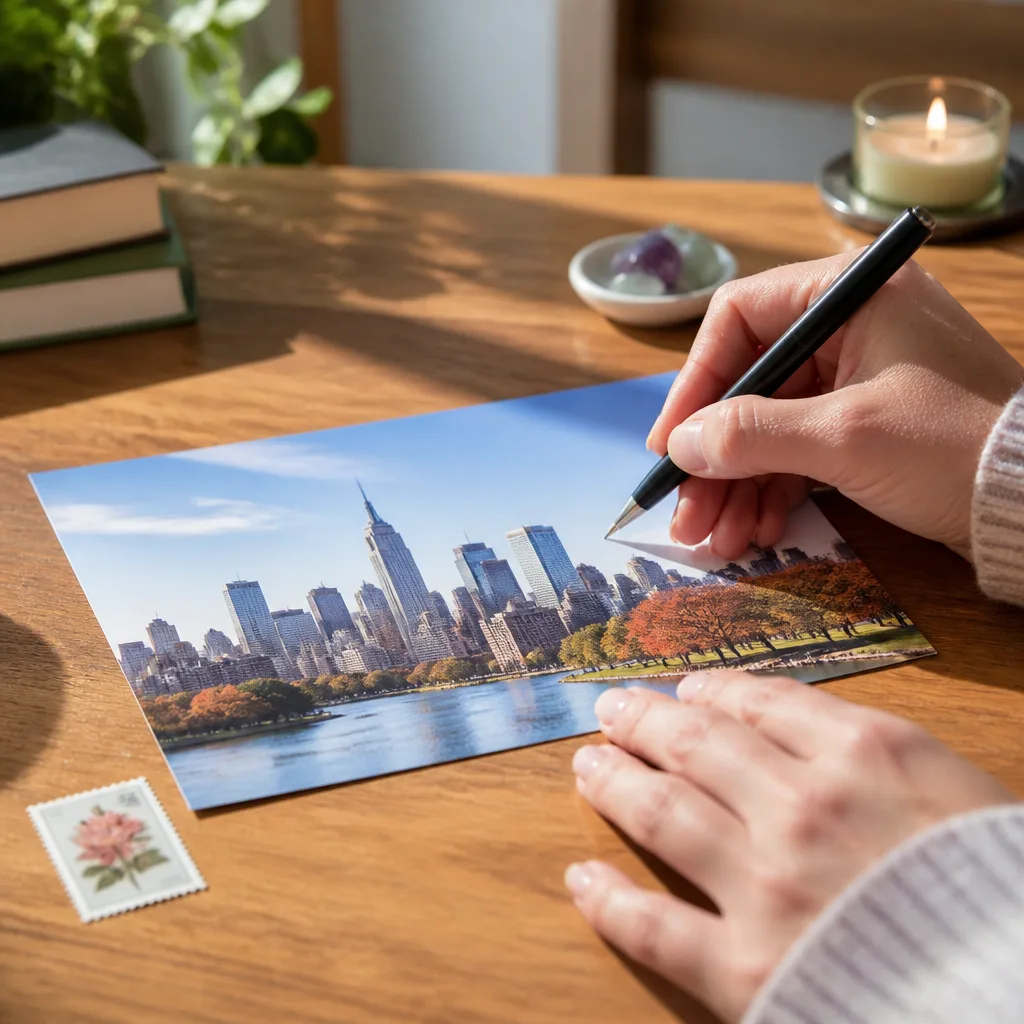 Postcard of the City — A bag full of practical items can start to feel like a packing list instead of a gift. Wedding welcome bags