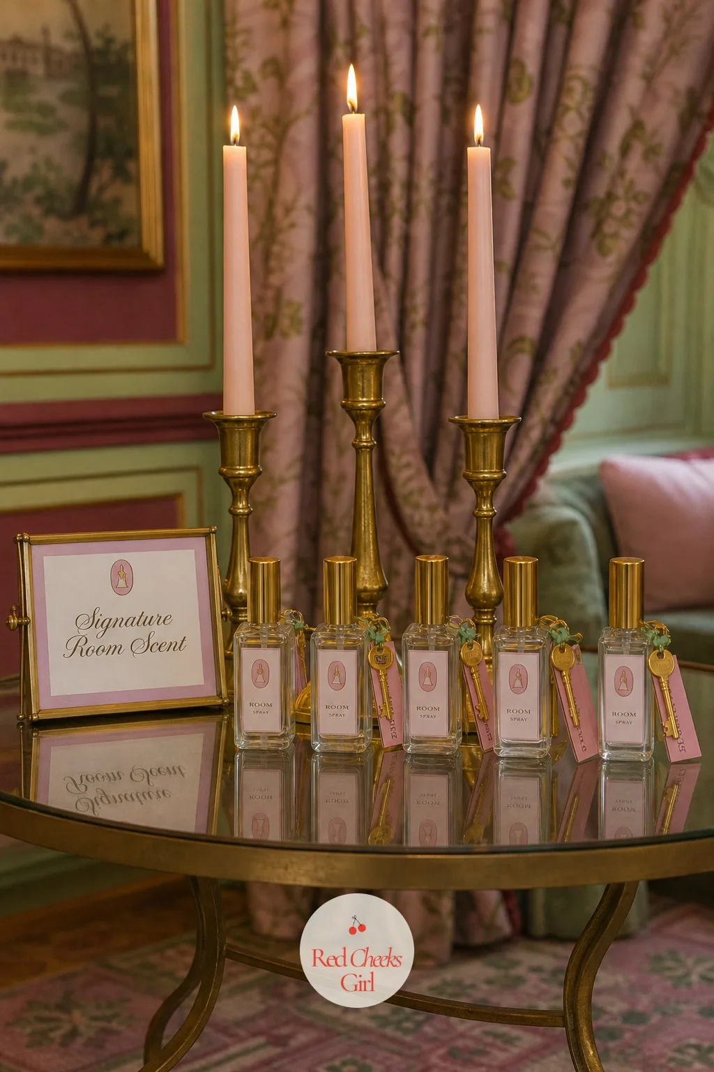 Signature Room Scent — A party is remembered in flashes, and one of the clearest ones is a smell, which is why this detail earns a place even though nobody can