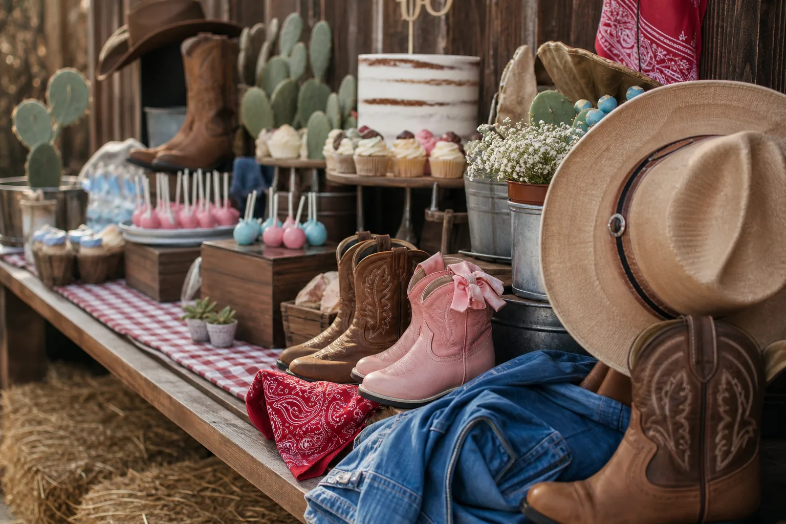 32 Western Gender Reveal Ideas Built Around Boots or Bows