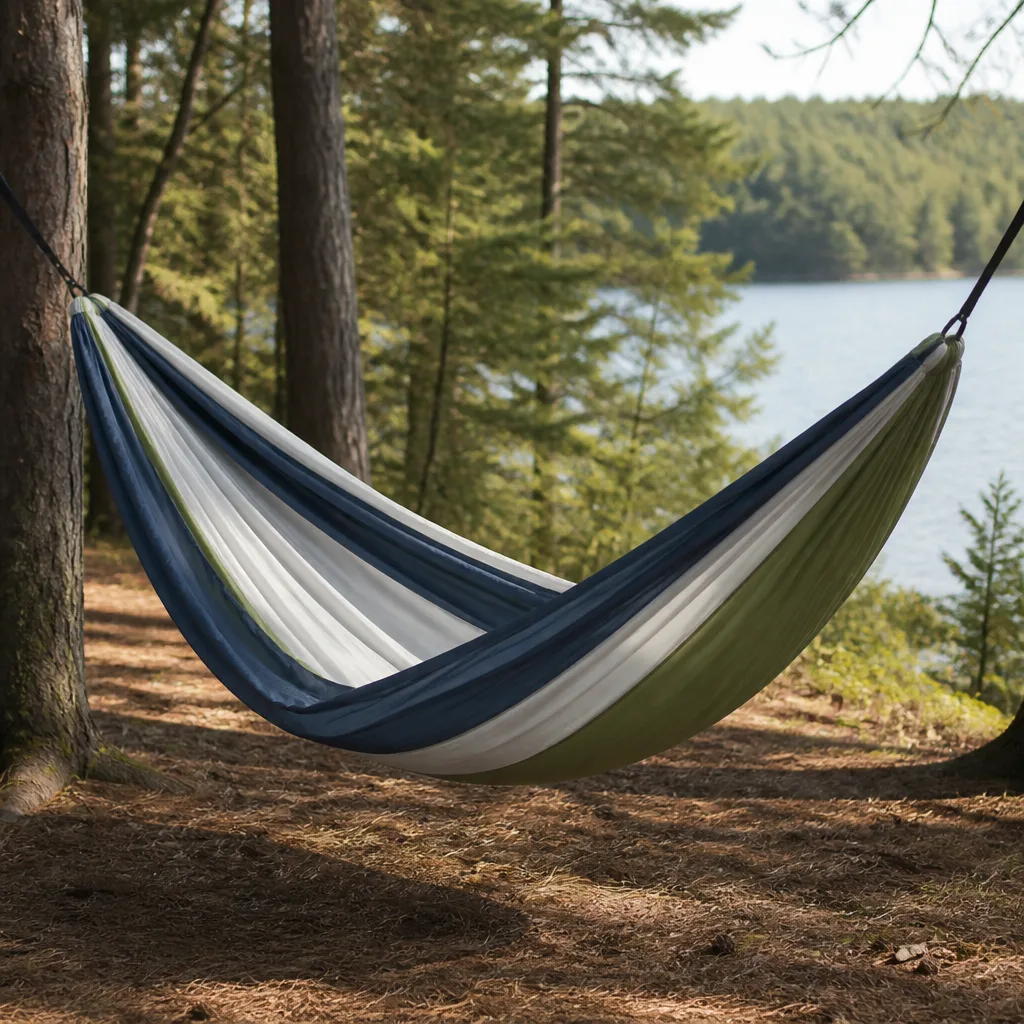 Compact Travel Hammock — She will insist she has everything, right up until she sees this pack down to the size of a water bottle. White elephant gift ideas 50