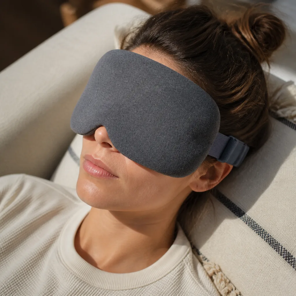 Heated Eye Mask — The kind of thing nobody buys for herself but everybody wants once she tries it. White elephant gift ideas 50 dollars