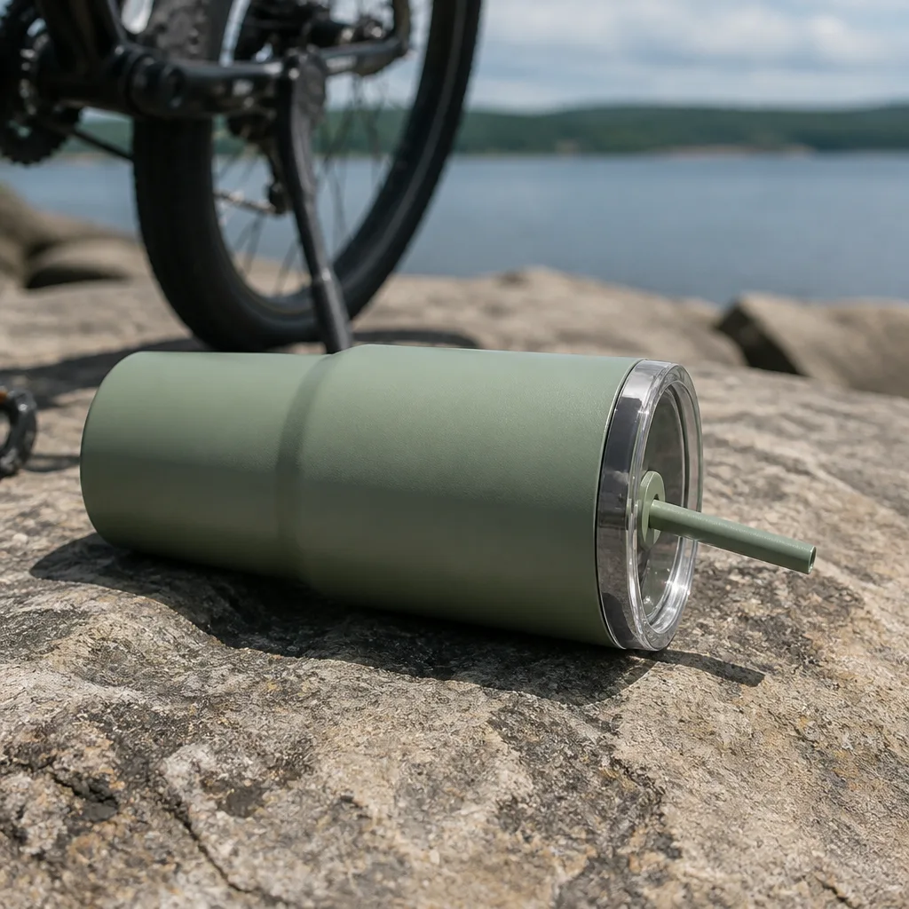 Insulated Travel Tumbler — Coffee goes cold by ten in most offices, and everyone already knows it. White elephant gift ideas 50 dollars