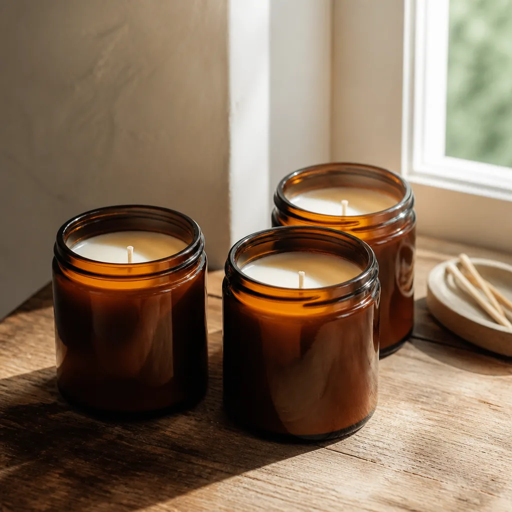 Soy Candle Trio — One candle is nice. White elephant gift ideas 50 dollars
