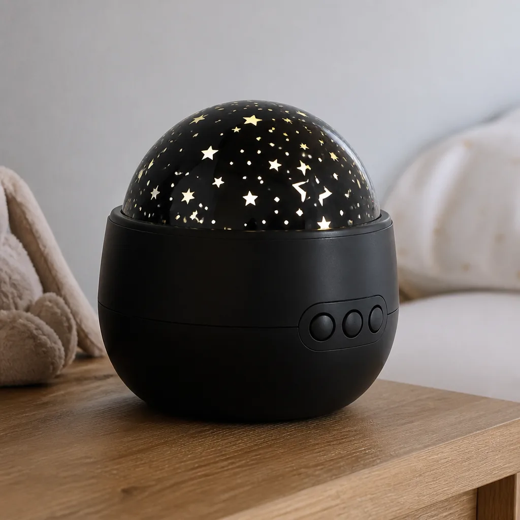 Star Projector Light — She says her bedroom is fine as is, and then this turns the ceiling into something closer to a planetarium and she changes her mind.