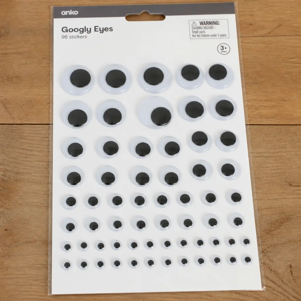 Giant Googly Eyes Stickers — The joke writes itself the moment someone sticks a pair on the office fridge, or on a coworker's stapler while she's at lunch.