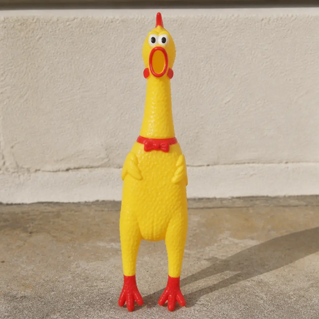 Rubber Chicken — A genuinely stupid object that somehow always earns the biggest laugh of the night when it gets unwrapped. White elephant gift ideas