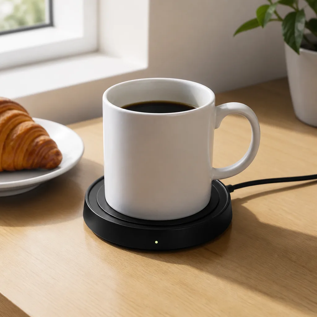 Electric Mug Warmer — Coffee goes cold the moment anyone gets distracted, and in most houses that happens before the first sip. Best white elephant gifts