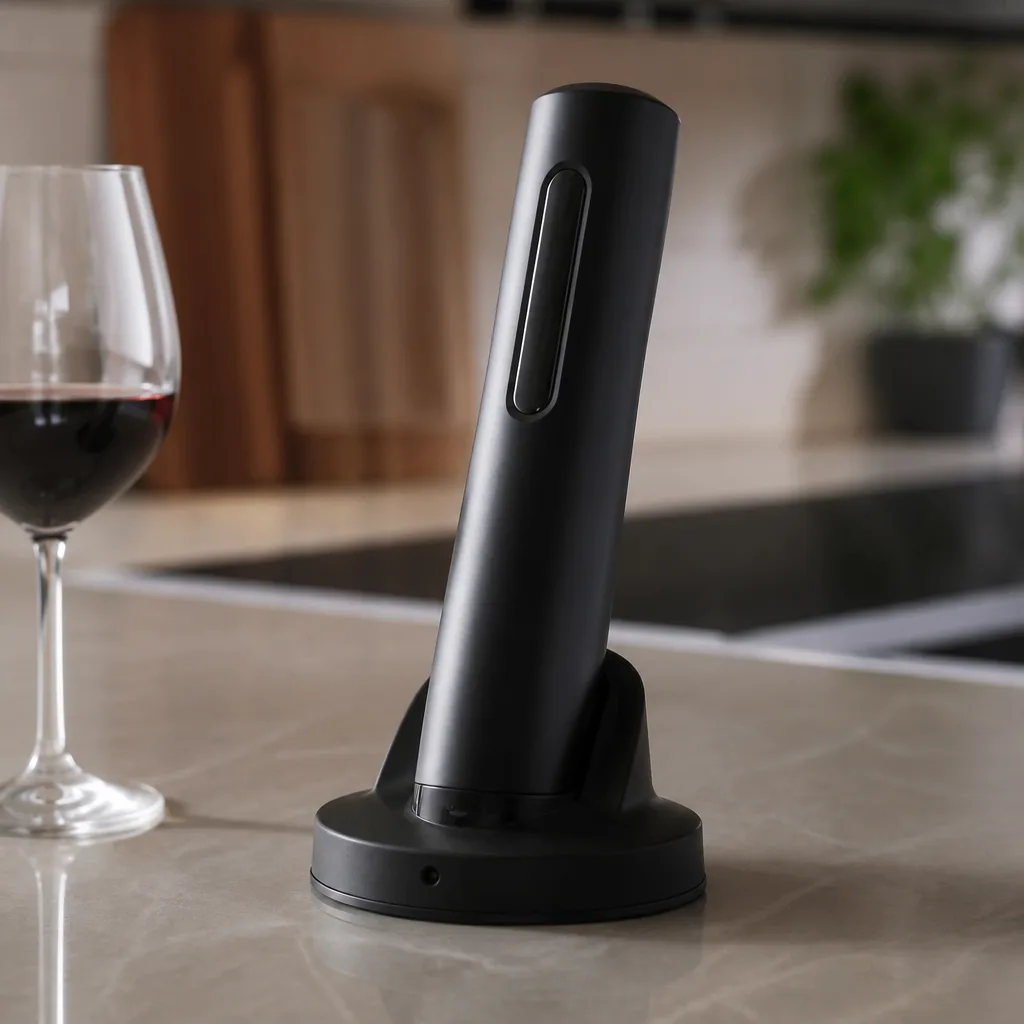 Electric Wine Opener — She has fought a stubborn cork with a cheap opener before, and lost, more than once. Best white elephant gifts