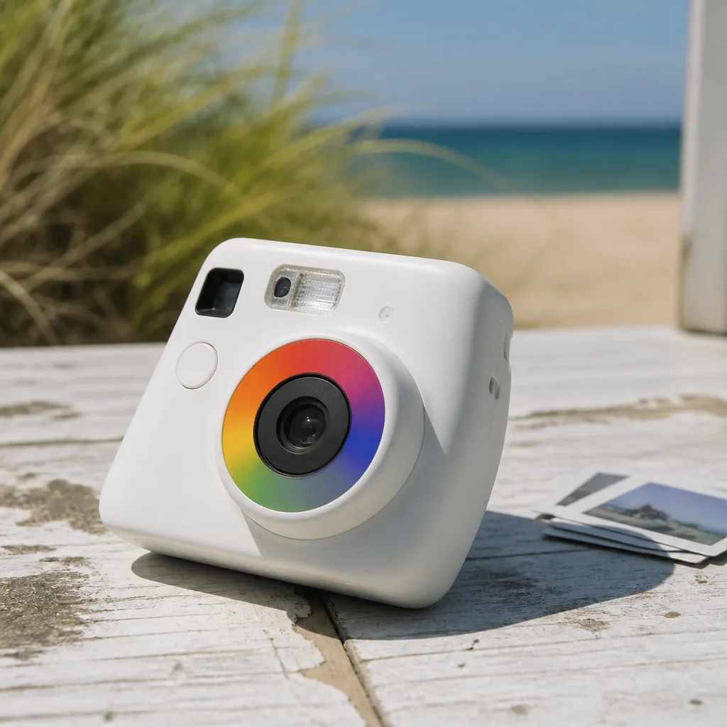 Instant Film Camera — Phones take a thousand photos nobody prints, and this does the opposite on purpose. Best white elephant gifts