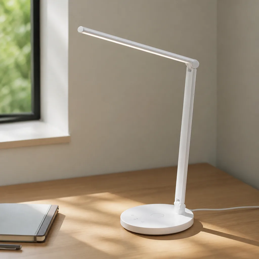 Smart LED Desk Lamp — Overhead light does nobody's evening video call any favors, all shadow and glare in the wrong places. Best white elephant gifts