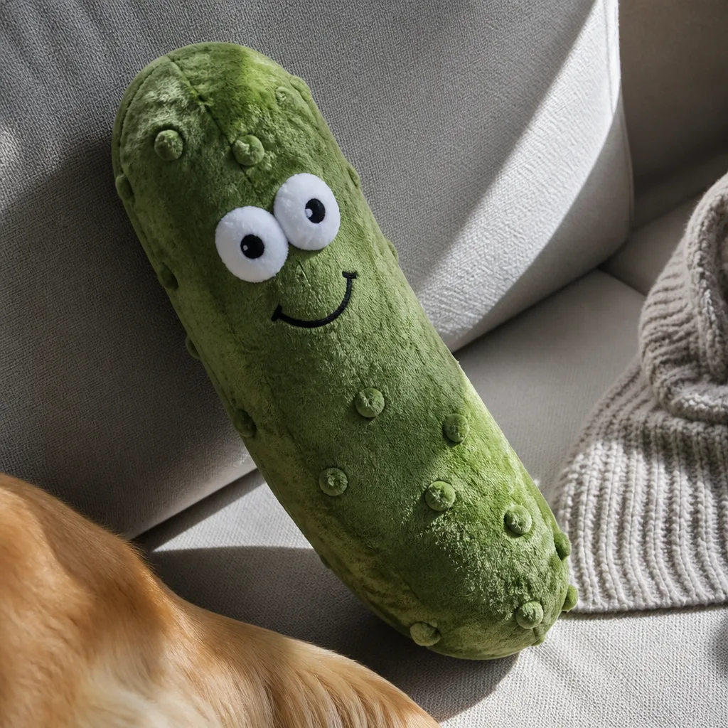 Talking Pickle Toy — It talks back, badly, in a voice nobody asked for, and that is the entire joke. Best white elephant gifts