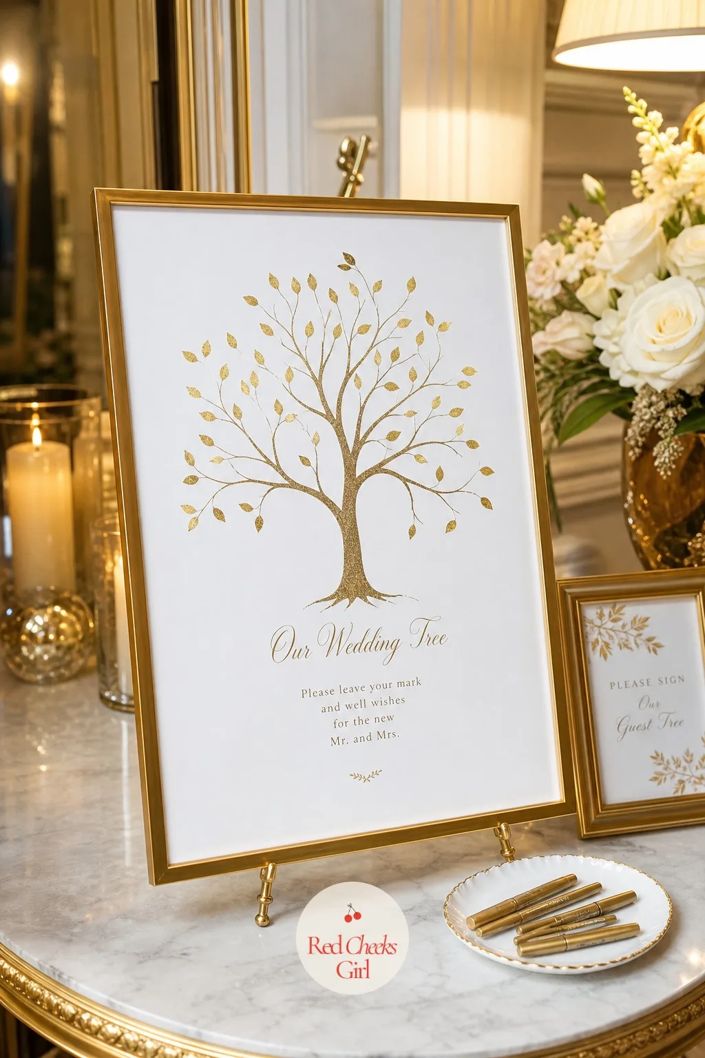 The Guest Book Alternative — A traditional signed book sits closed on a shelf forever afterward, and plenty of guests would rather leave something that