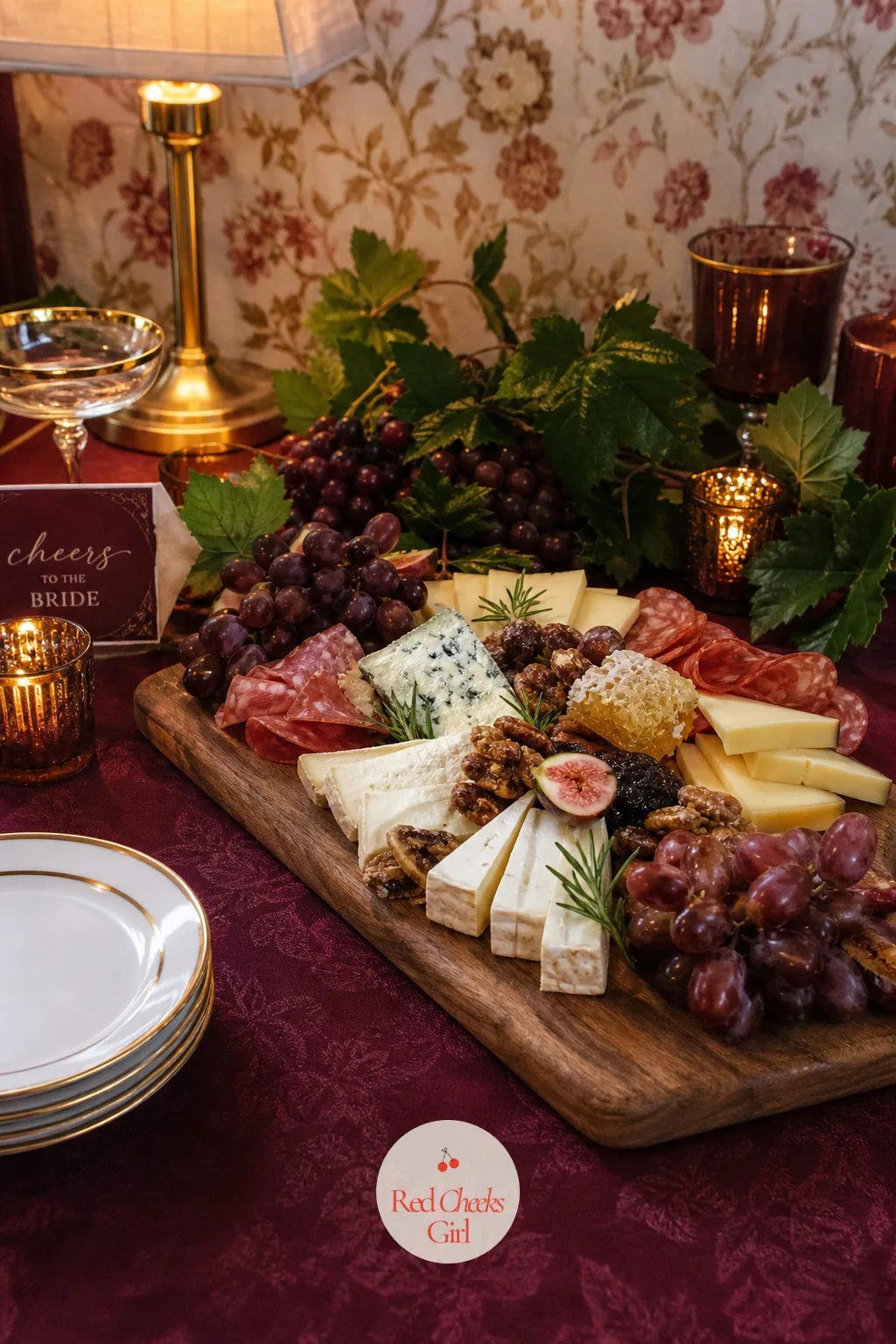 A Cheese and Charcuterie Board — Five tastings on an empty stomach is a mistake someone always makes once. Winery bachelorette party ideas