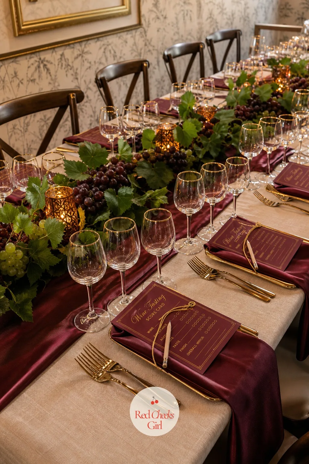 Wine Tasting Score Cards — A flight without scorecards is just five small pours and no story to tell afterward. Winery bachelorette party ideas