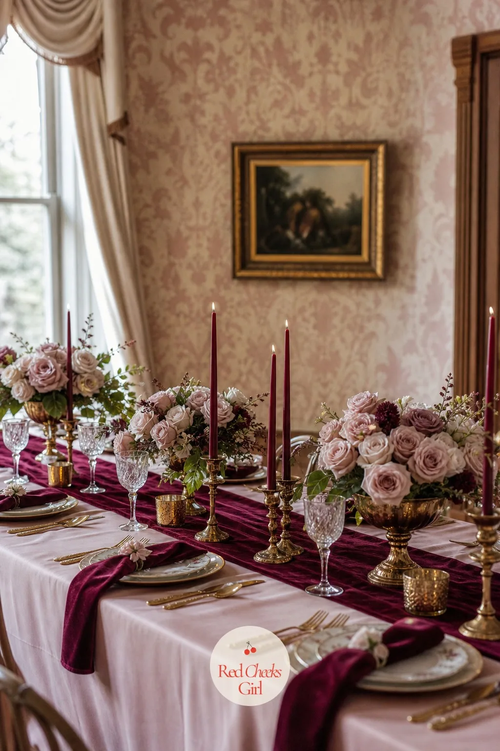 Burgundy and Blush — Burgundy and blush is the palette everyone recognises from a winter wedding gallery, and it earns that popularity by working in almost any