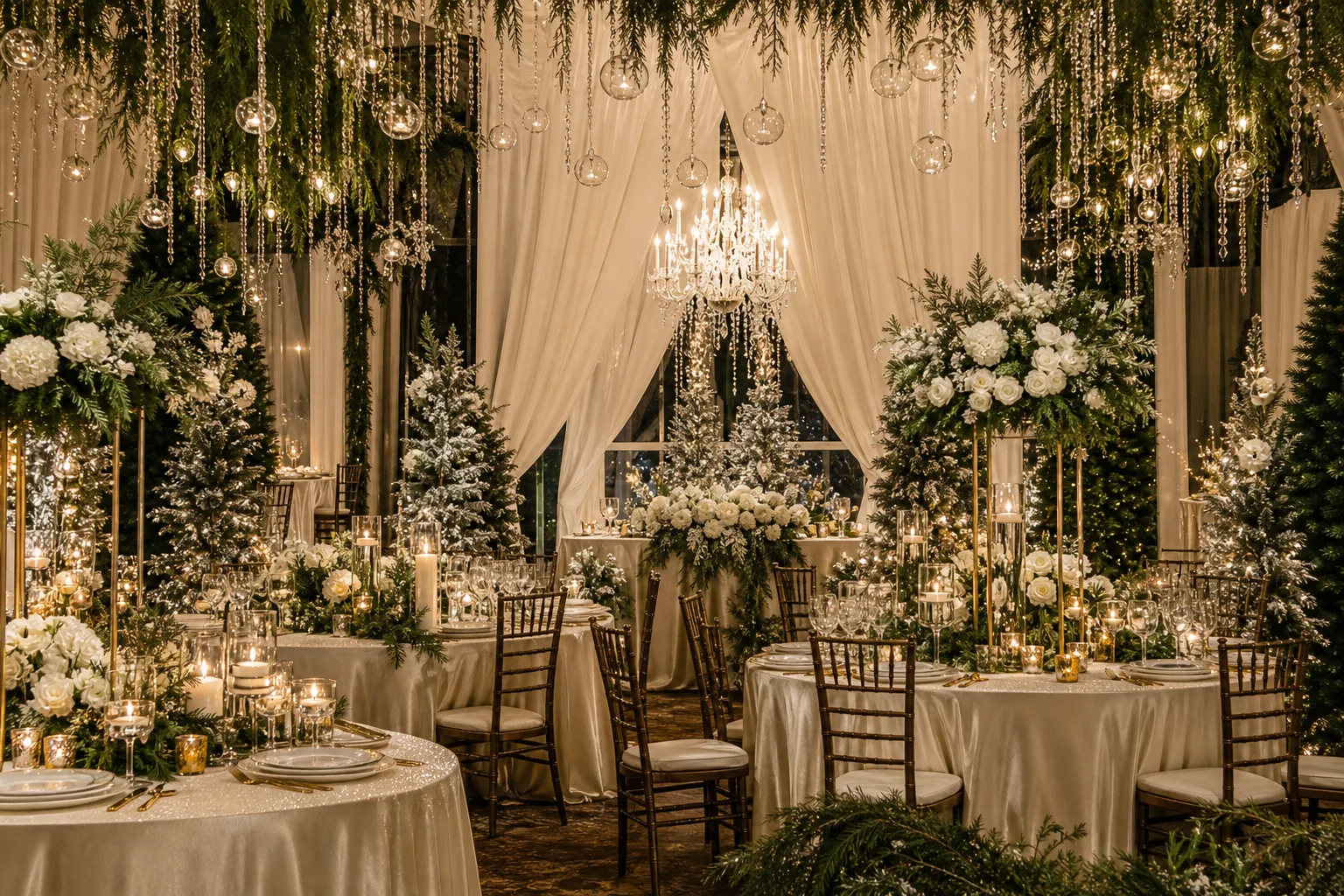21 Winter Wedding Decorations for the Ceremony and Reception