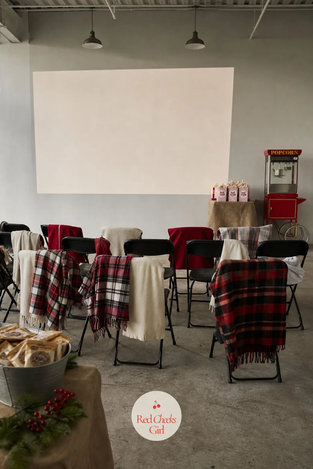 Movie Afternoon — Sometimes the kindest party is the one that asks nothing of anyone. Work christmas party ideas