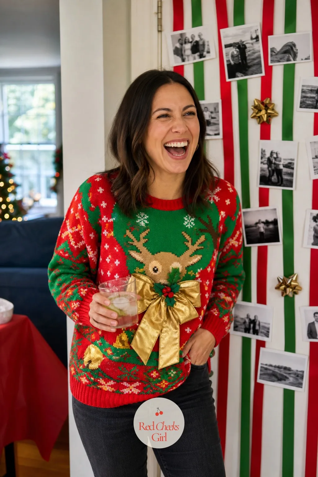 Ugly Sweater Party — This one costs the organiser almost nothing because the guests bring the entire decor scheme on their own backs. Work christmas party