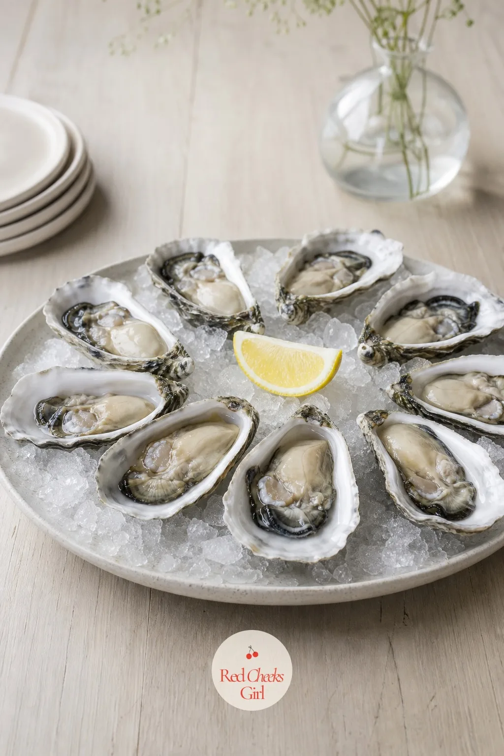 Oysters — Six oysters on ice looks like you tried, and you barely did. Zinc rich foods